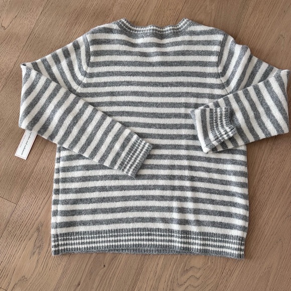 cupcakes & cashmere Gray and Red Heart Sweater - Picture 10 of 10